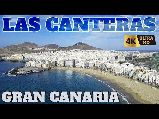 LAS CANTERAS FROM ABOVE - DJI MINI 3 PRO - GRAN CANARIA - SPAIN