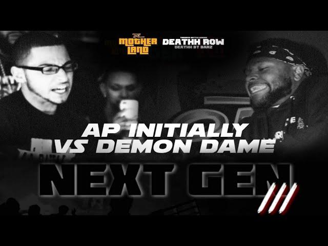 AP INITIALLY vs DEMON DAME || NEXT GEN 3 || TBL MOTHERLAND〽️+ DEATHH ROW  ️