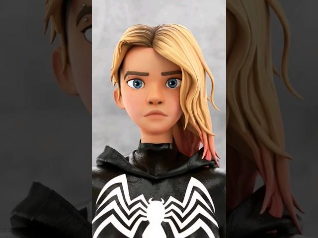 Spider Gwen - Venom Transformation