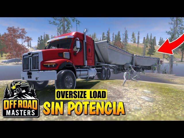 Carga Pesada DOBLE REMOLQUE + Ruta De Tierra Extrema - OFFROAD MASTER