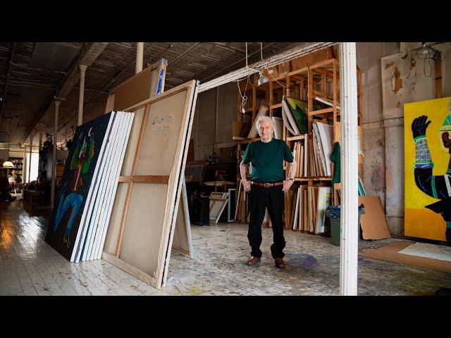 I Photographed 96-Year-Old Painter Carmen Cicero in his NYC Studio