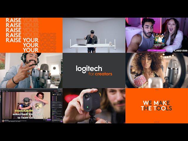 Logitech for Creators: We Make The Tools. You Change The World.