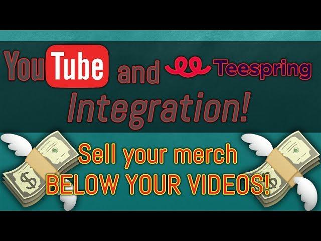 How YouTube and Teespring Integration is now CHANGING THE GAME for Fan Merchandise!