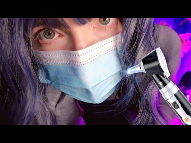 ASMR 3 H of Ear Cleaning, Eye Exam, Face Treatment, Scalp Massage, Ear Exam, Whispering, Doctor RP