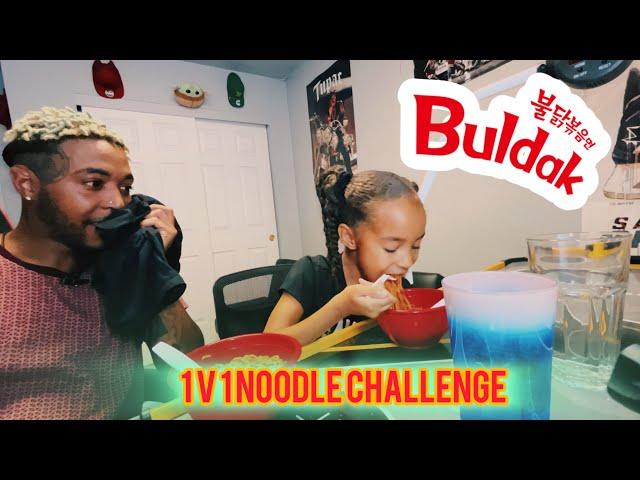 Tall Yoda & Nori 1v1 Buldak Spicy Noodle Challenge ‼️