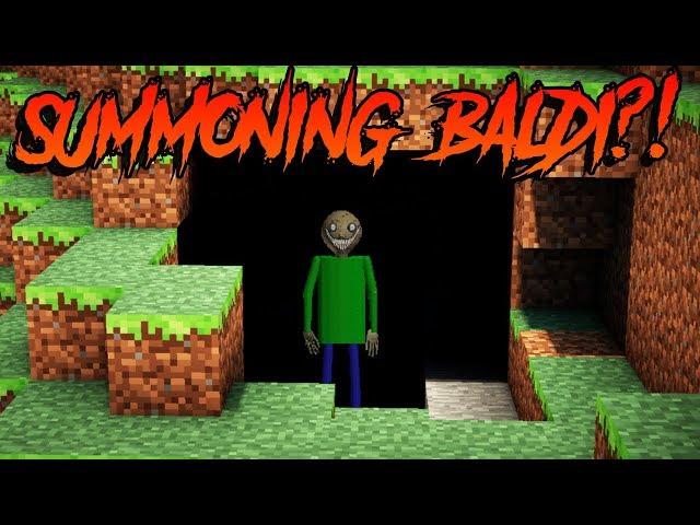 SUMMONING BALDI IN MINECRAFT VR?! - Minecraft VR Gameplay & Roleplay - Vivecraft