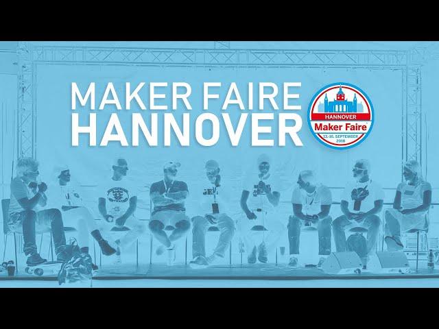 Maker Faire Hannover - mit dem Jenni Swiss Maker Truck und Bau Boom Bang