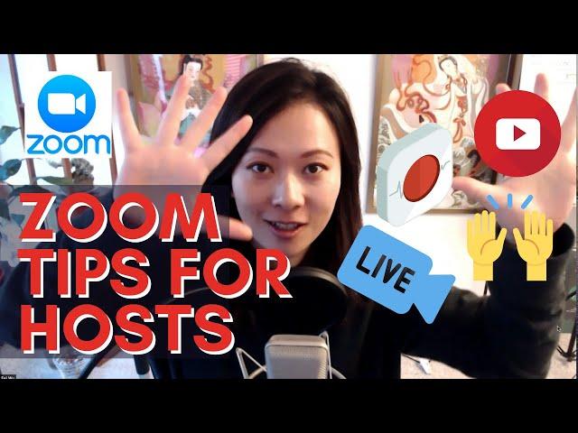 12 Zoom meeting tips every host should know #zoom #zoomhost #feisworld