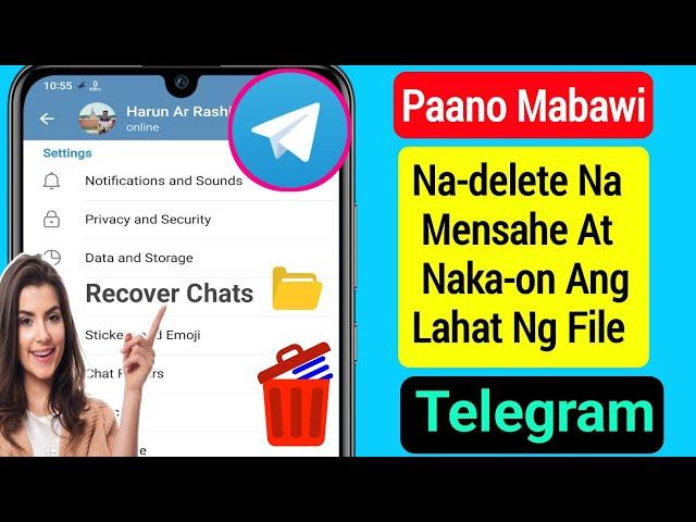 Paano Mabawi Ang Mga Natanggal Na Mensahe Sa Telegram (Update 2023) | Recover Deleted Telegram Chats