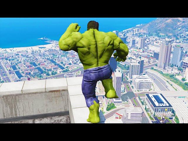 GTA 5 HULK Gameplay - Funny Moments & Fails