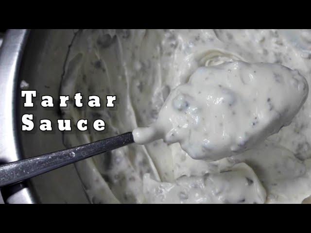 HOMEMADE TARTAR SAUCE / HOW TO MAKE TARTAR SAUCE /SAUCE RECIPE