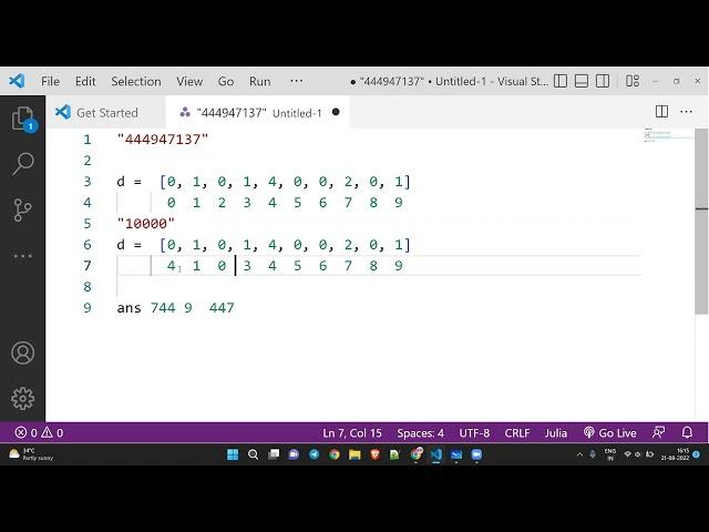 [Leetcode-WC-307] Largest Palindromic Number