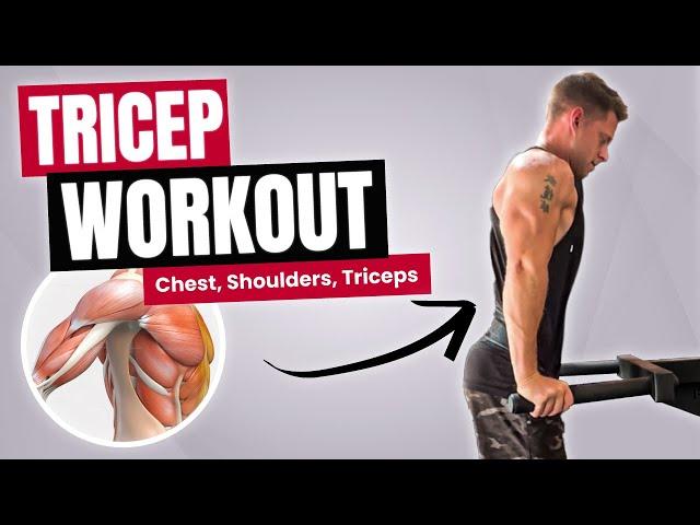 Eric Bach Triceps Workout [Best Exercises For Big Triceps]