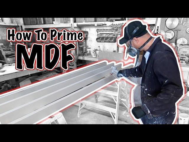 How to prime MDF