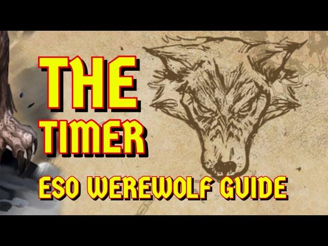 ESO Guide - The Werewolf Timer