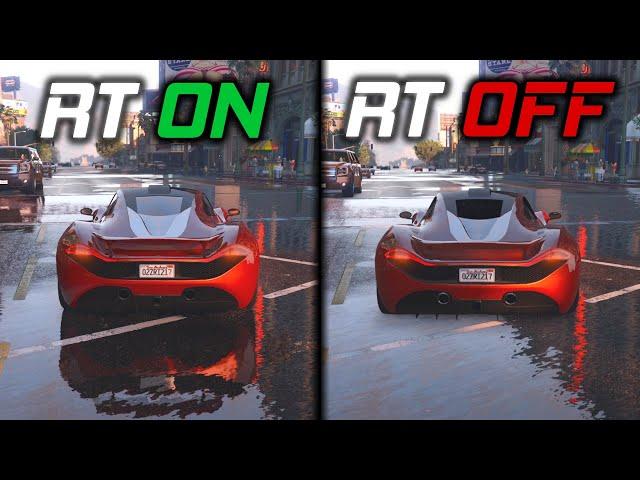 GTA Online: NEW Ray Traced Reflections In Depth Comparison! (Fidelity Mode Before vs After)