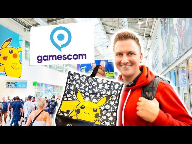 Große Pokémon SHOPPING TOUR auf der GAMESCOM 2024 | Pokémon Booster Opening