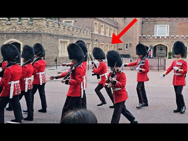 Never Expected This! The Moment These King's Guards Start Running!