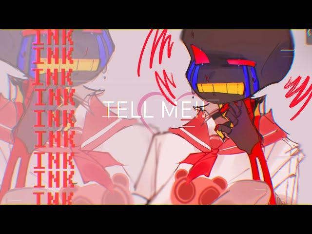 《 Tell Me !! 》 MEME • —Errorink +︎Art ||  「Error & Ink sans」•