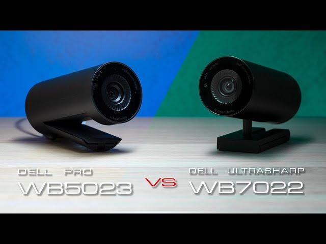 Dell Pro 2K Webcam WB5023 Vs Dell Ultrasharp 4K Webcam WB7022 Comparison