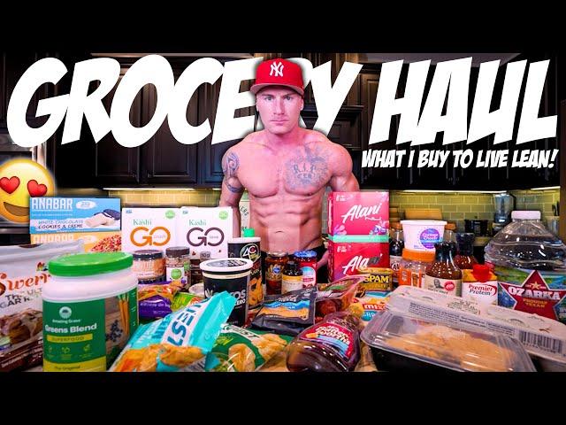 NEW YEARS GROCERY HAUL FOR FAT LOSS | Remington James 2023