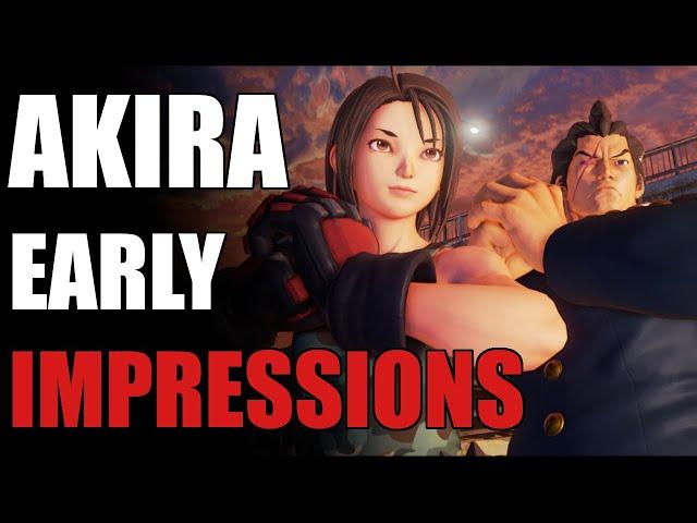 SFV Akira early impression and discussion ( Is Akira good or lacking ?)