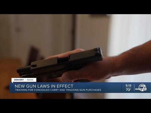 200 new laws, including gun laws, go into effect Wednesday across Colorado