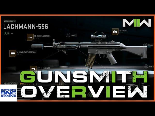 Beta Gunsmith Overview & Unlocking the Lachmann 556 - Modern Warfare II