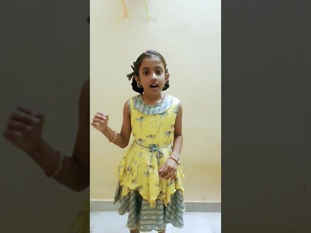 jaithra sri song video she practice at home