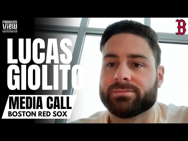 Lucas Giolito Explains Decision to Sign With Boston Red Sox & Impressions of Boston Red Sox Team