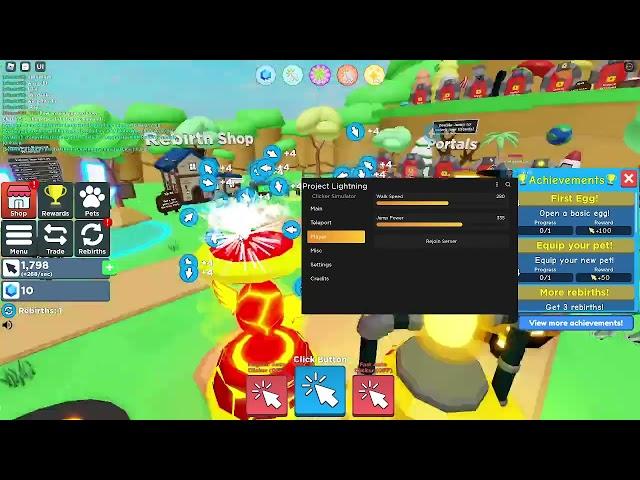 Roblox Clicker Simulator!  Script Pastebin  Get Gamepasses Auto Farm