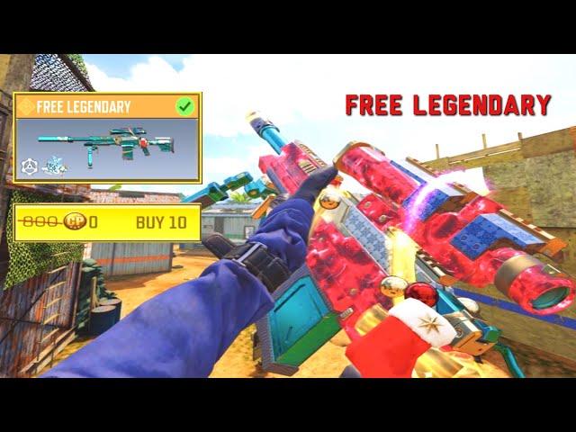 How To Get FREE LEGENDARY Guns In Codm (Holidays Event)