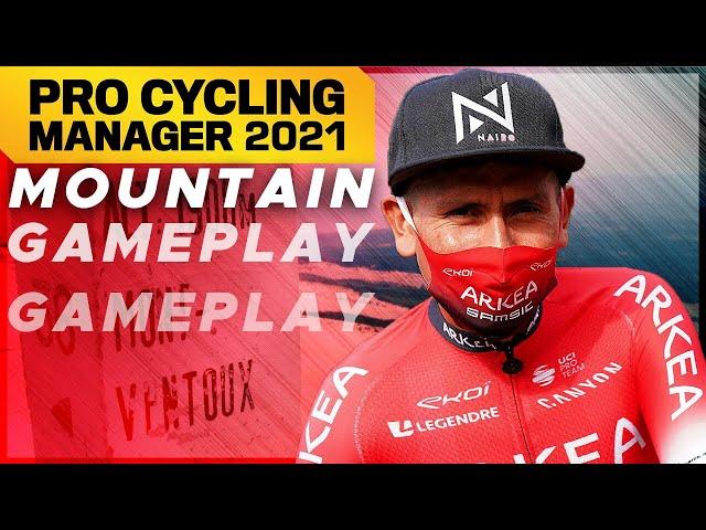 Pro Cycling Manager 2021 : MOUNTAIN GAMEPLAY // Mont Ventoux ft. Nairo Quintana