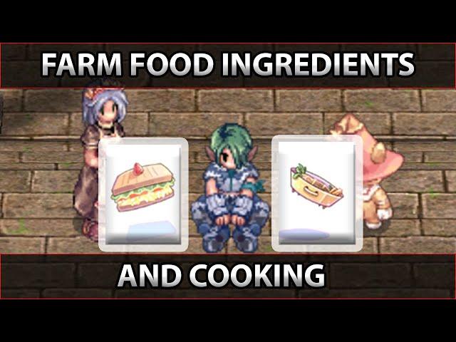 Farm food ingredients & Cooking | Talon Tales | Ragnarok Pre Renewal