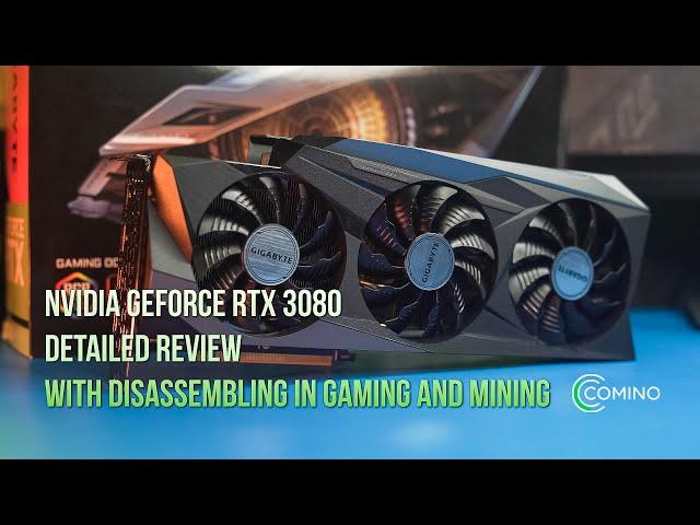 Nvidia GeForce RTX 3080 Detailed Review with disassembling in Gaming and Mining