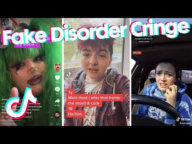 Fake Disorder Cringe - TikTok Compilation 18