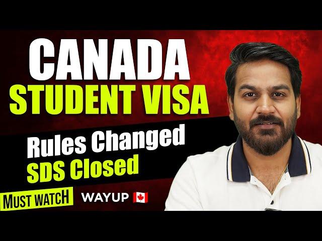 IRCC Closes the Student Direct Stream - Canada SDS | Canada Student Visa Update 2024