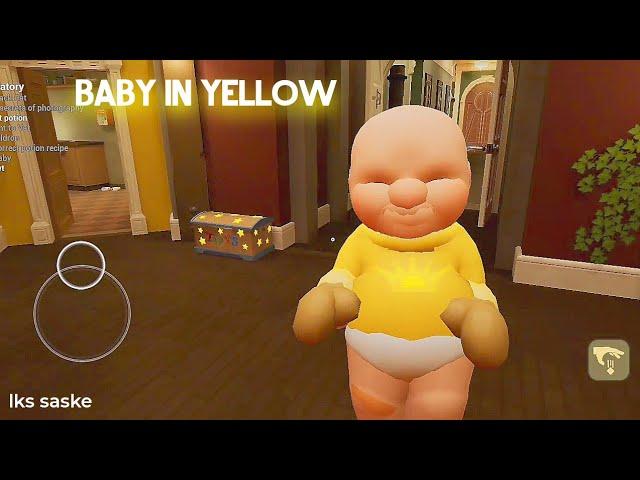 fat baby in yellow is too heavy  | the baby in yellow Gameplay Walkthrough (Android, iOS)