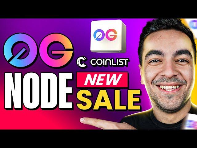 0G LABS COINLIST PRESALE | NODE SALE