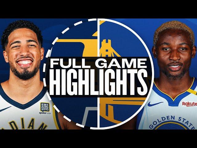 PACERS at WARRIORS | FULL GAME HIGHLIGHTS | December 23, 2024