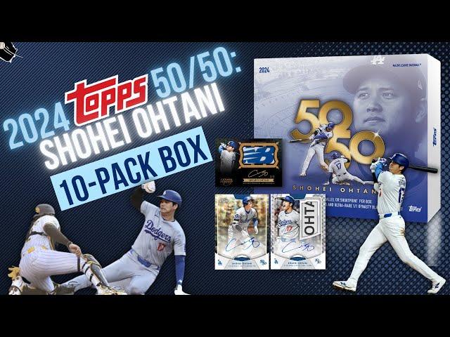 Feeling Robbed After Opening a Topps 50/50 Shohei Ohtani 10-Pack Box