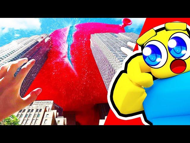 WHAT IF A *GIANT* WATERBALLOON DESTROYED THE CITY?