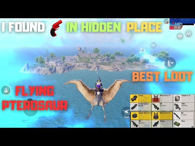 Traveling To Spawn Island Hidden Place By Pterosaur Got Flare Gun Best Loot Pubg New Update