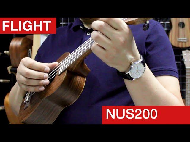 Flight NUS200 Sound TEST by Vladilele  Teak Soprano UKULELE