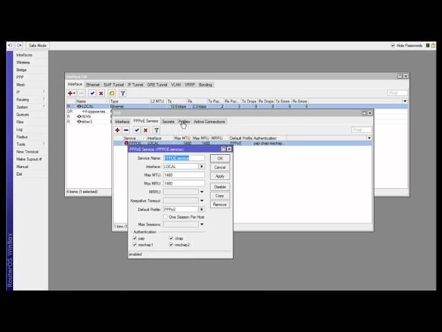 Cómo Configurar Mikrotik - PPPoe Server