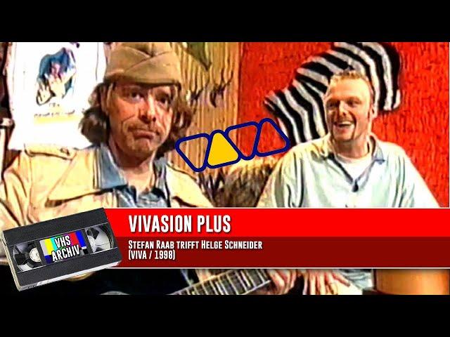 VIVASION mit Helge Schneider, Stefan Raab (VIVA 1998)