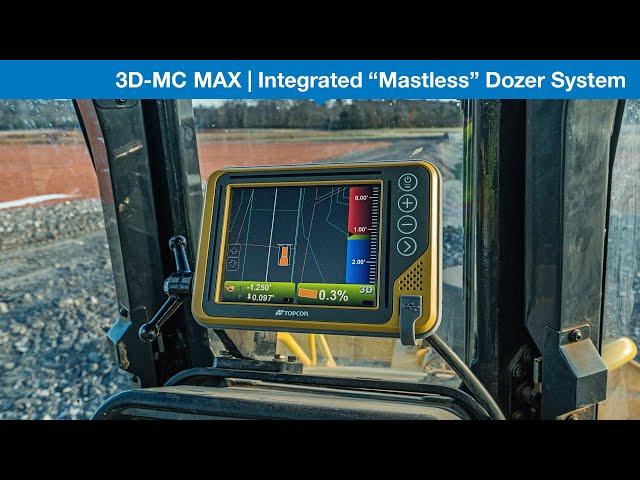 Integrated “Mastless” Dozer System | Topcon