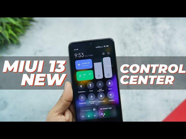 Install MIUI 13 Control Center On Any Xiaomi Device | Redmi Note 10 Pro/Max MIUI 13.0.1.0 Update