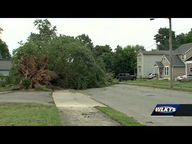 NWS confirms two tornadoes hit the Louisville area on the Fourth of July