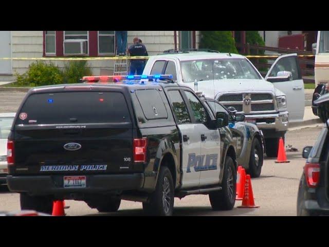 Meridian Police conduct media briefing following shooting near City Hall